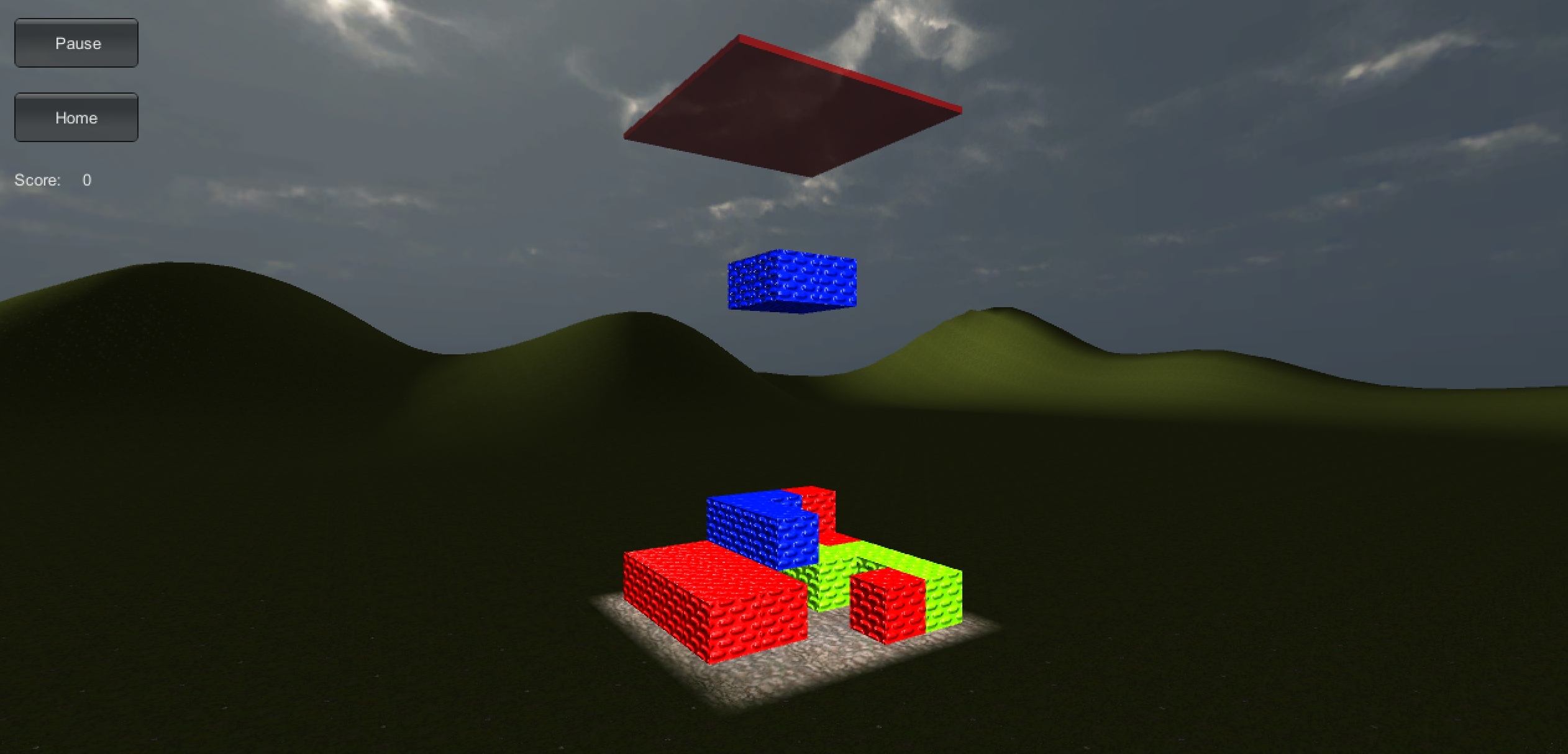 3D Tetris screenshot